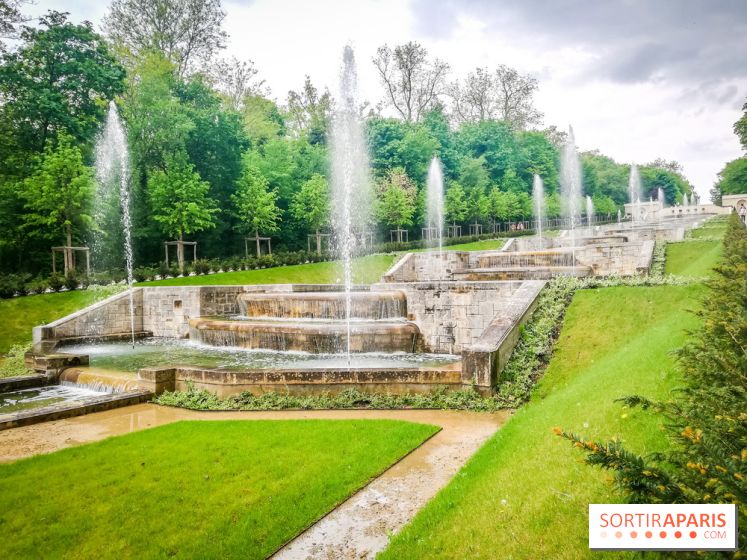 Domaine et parc de Sceaux - cascade fontaine
