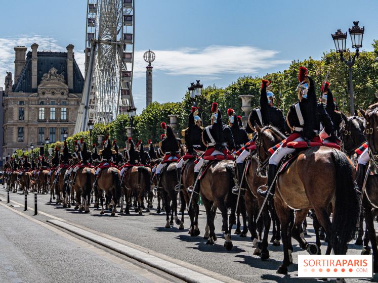 Défilé militaire 14 juillet 2024 à Paris  -  A7C8192