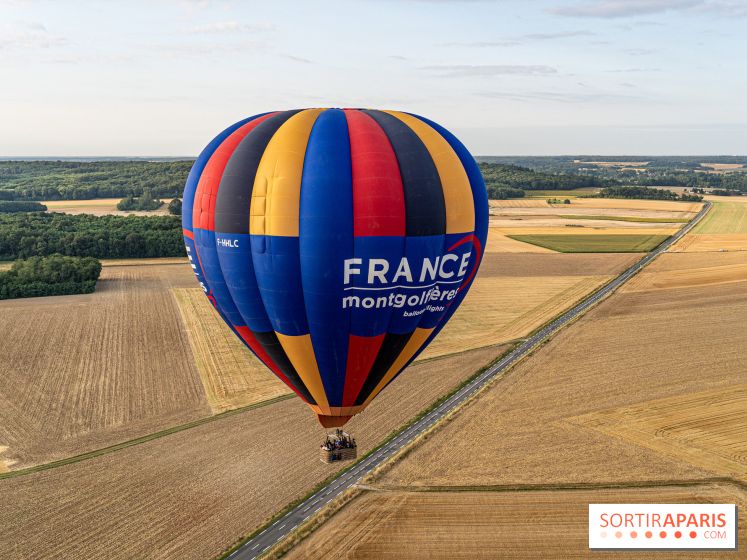 Montgolfière à Fontainebleau, vol au dessus de l'Ile-de-France -  A7C9028