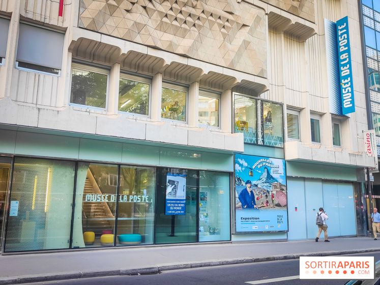 Nouvelles du paradis, la carte postale de vacances : l'exposition ensoleillée au Musée de la Poste - IMG20230905194312
