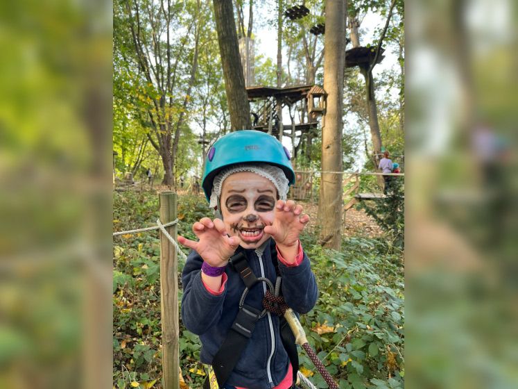 Octobre et vacances de la Toussaint dans les parcs accrobranche AccroCamp !