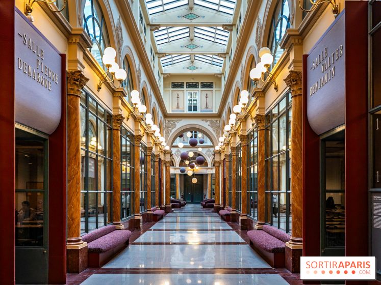 La Galerie Colbert, le passage couvert parisien, voisin de la Galerie Vivienne