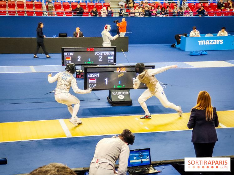 Coupe du monde de Fleuret 2024 - stade Pierre de Coubertin - Coupe du monde de Fleuret 2024 - stade Pierre de Coubertin - escrime