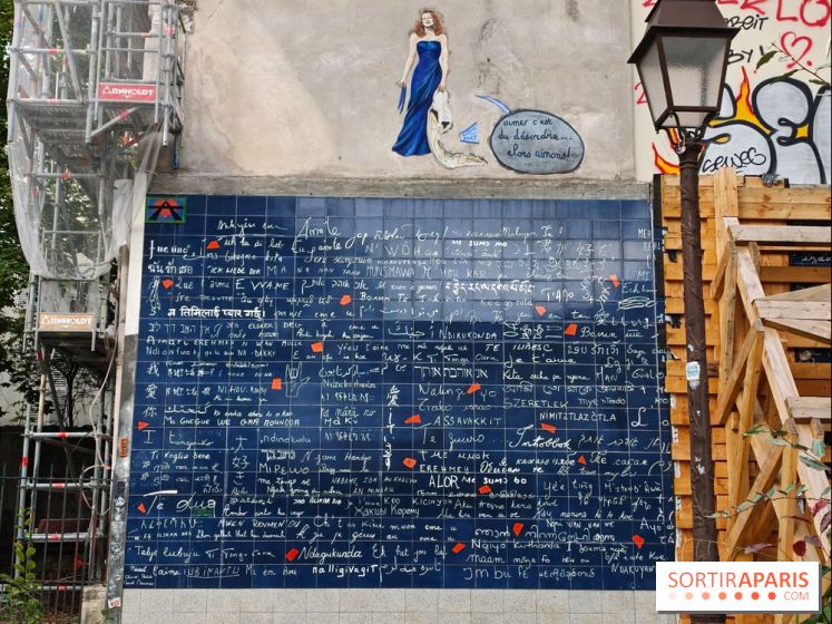 Visuel Paris 18e - Mur des Je T'Aime
