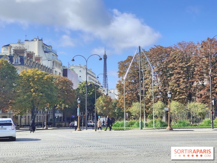 Visuel Paris 8e - Champs Elysées Tour Eiffel automne