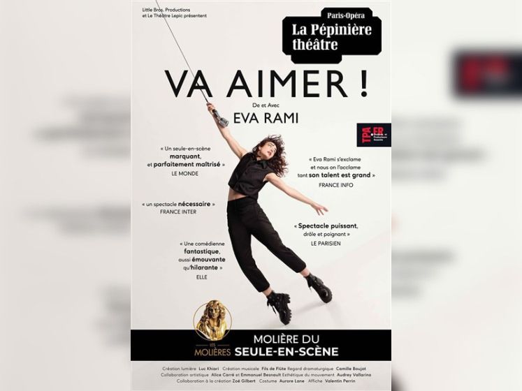 VA AIMER ! seule en scène d'Eva Rami