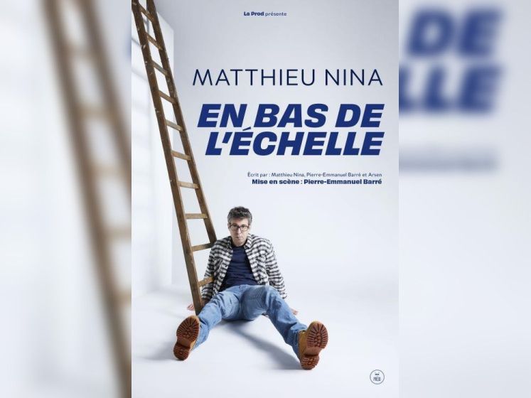 Matthieu Nina : l'humoriste dans son premier one man show au Théâtre Bo Saint Martin