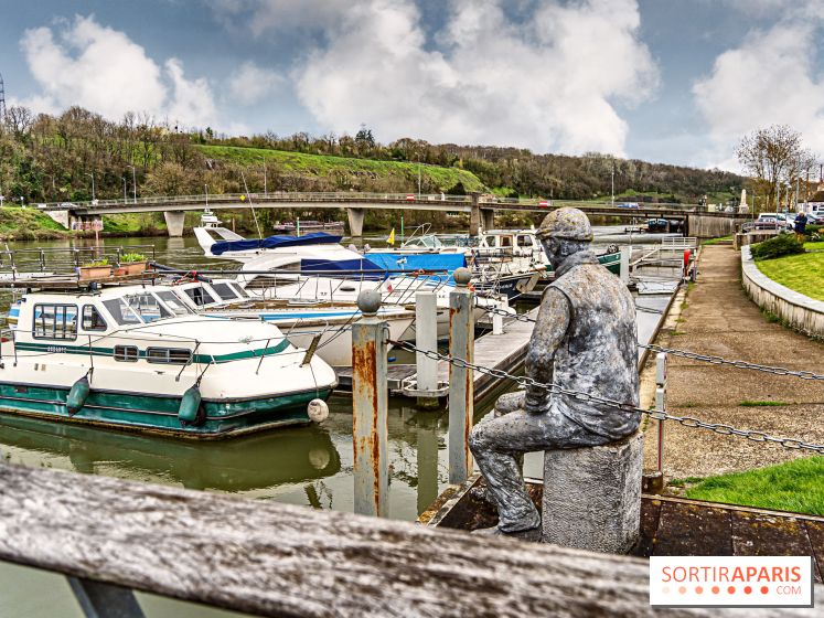 Saint-Mammès, le charmant village de mariniers de Seine-et-Marne - 77 - les photos