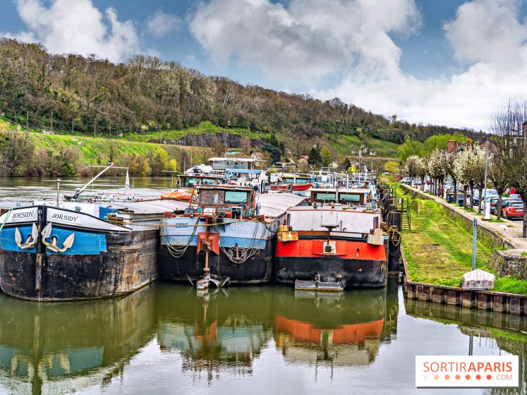 Saint-Mammès, le charmant village de mariniers de Seine-et-Marne - 77 - les photos
