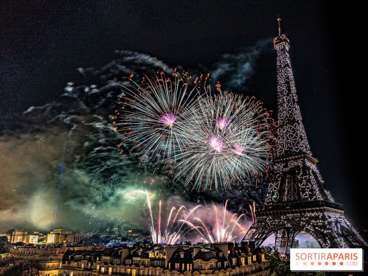Feu d'artifice du 14 juillet de Paris 2024, les photos 