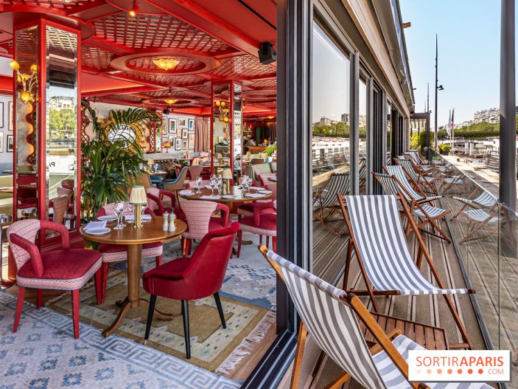 La Plage Parisienne, restaurant et terrasse en bord de Seine Quai de Javel
