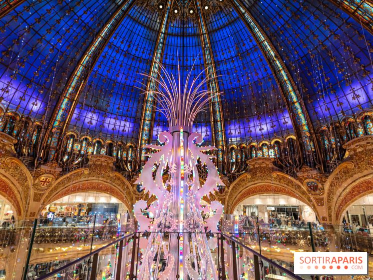 Le sapin de Noël des Galeries Lafayette 2024 -  A7C6474