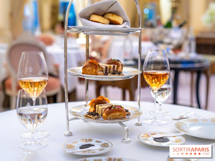 Le tea time Impérial de Noël du Ritz Paris, l'expérience exceptionnelle - les photos -  Caviar et blinis Sandwichs et bouchées salées
