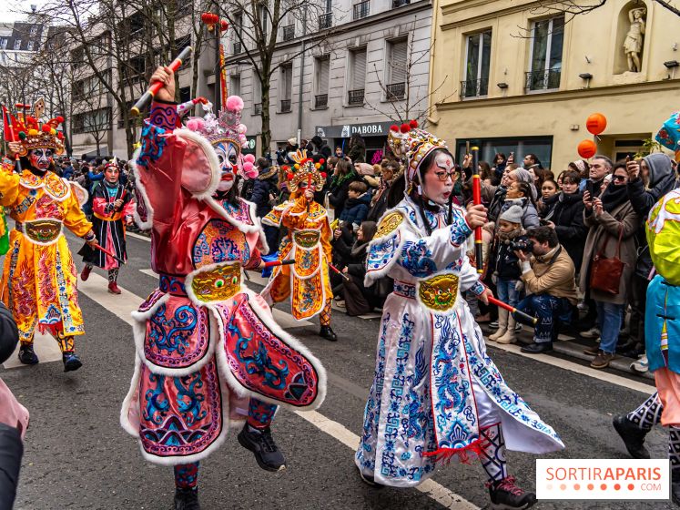 Défilé du Nouvel an Lunaire - Chinois 2025 Paris 13e - les photos