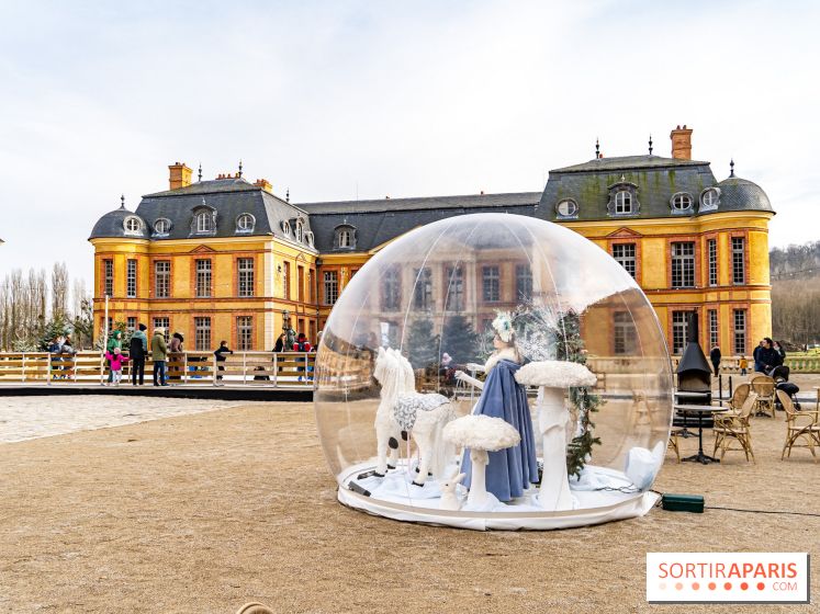 Le Château de Dampierre se transforme en station d'hiver pour les vacances de février
