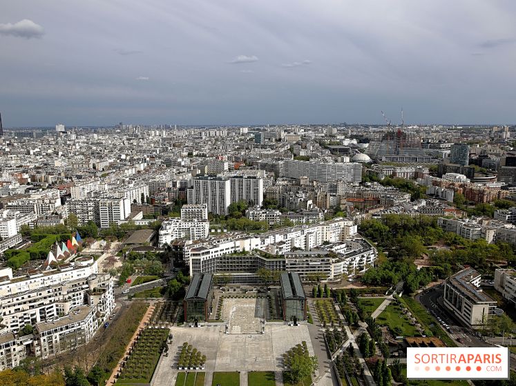 Ballon de Paris au parc André-Citroën : nos photos du vol à bord de l'aéronef - visuel Paris - vue aérienne Paris - vue toit Paris