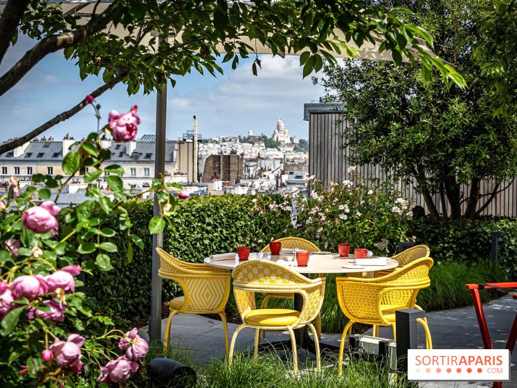 La terrasse estivale en rooftop du Cheval Blanc : Le Jardin