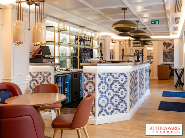 Maison Delano restaurant et terrasse cachée Paris 8e - bar