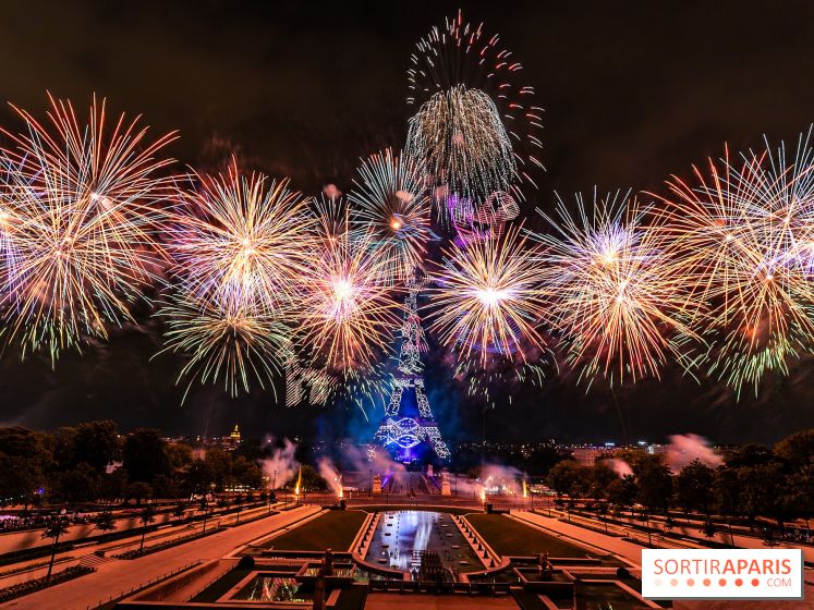 Le feu d’artifice du 14 juillet 2025 de Paris - les photos