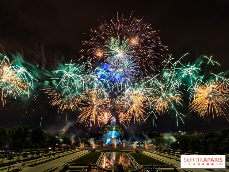Le feu d’artifice du 14 juillet 2025 de Paris - les photos