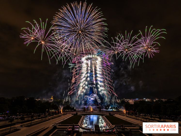 Le feu d’artifice du 14 juillet 2025 de Paris - les photos