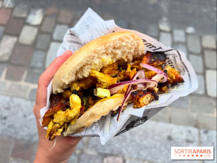 Ti Dodo Gourmand - Sandwich dipain rond poulet