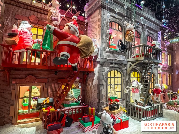 Les vitrines de Noël du Printemps Haussmann à Paris 2025 avec Diane Kruger, les photos - IMG 0597