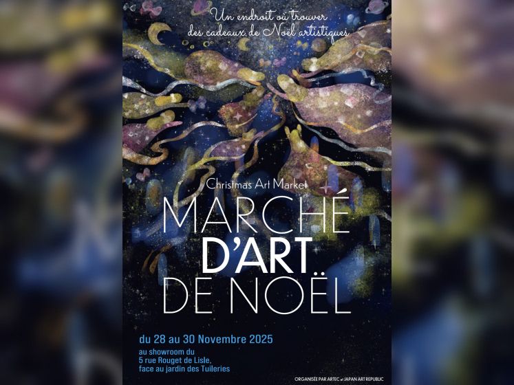 Marché d’Art de Noël Paris 2025 : 3 jours pour offrir un cadeau d’art unique