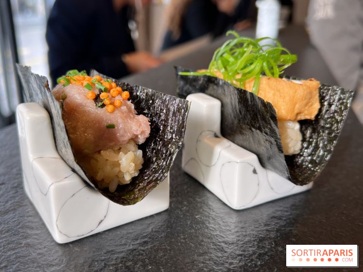 Nobisan - Temaki tofu fumé, temaki toro