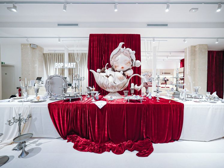 POP MART dévoile le tout premier pop-up store SKULLPANDA à Paris