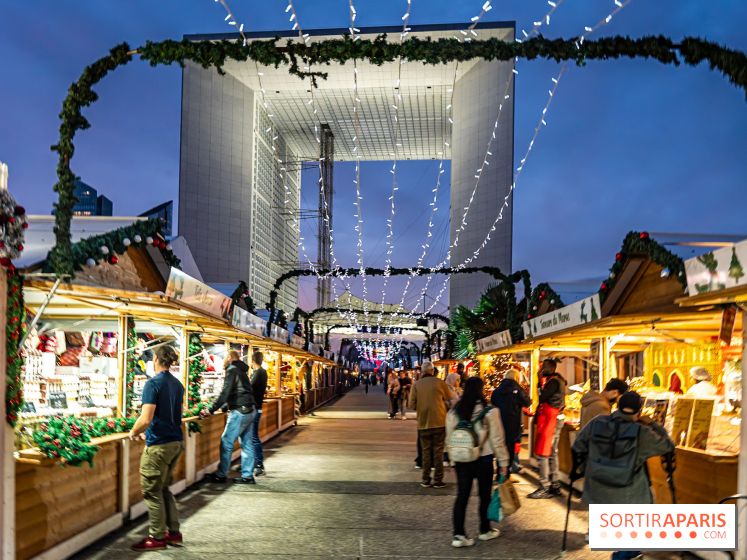 Marché de Noël de la Défense 2025, les photos
