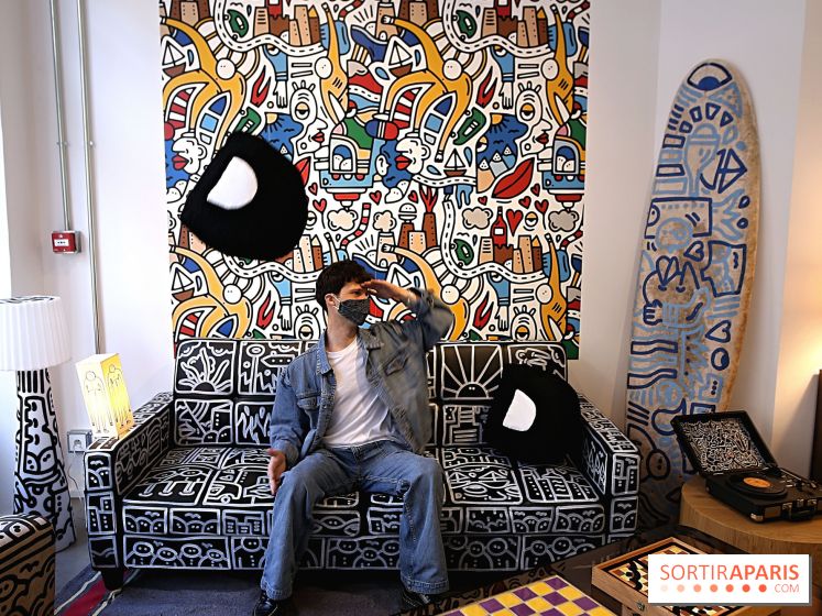 Sur les traces du D. : nos photos de l'exposition du street artiste au Wilde - Le lieu à Paris