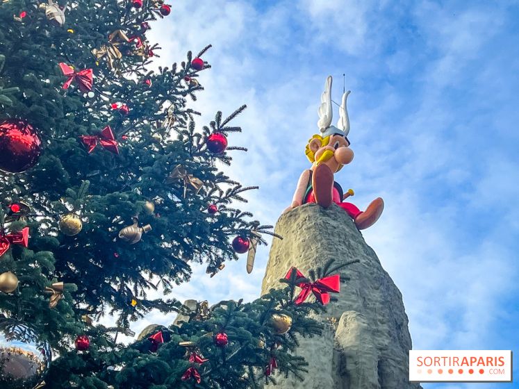 Noël au Parc Astérix 2025, patinoire et marché de Noël  - IMG 7537