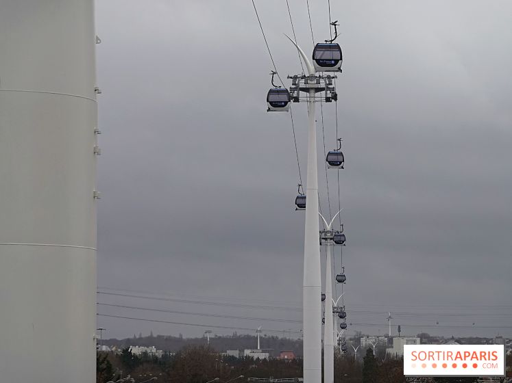 Câble C1 : le premier téléphérique d'Île-de-France - nos photos
