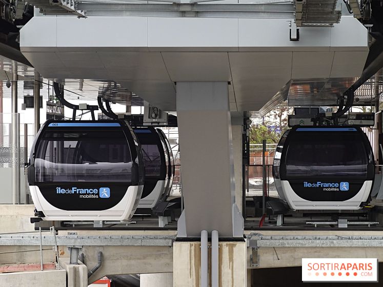 Câble C1 : le premier téléphérique d'Île-de-France - nos photos