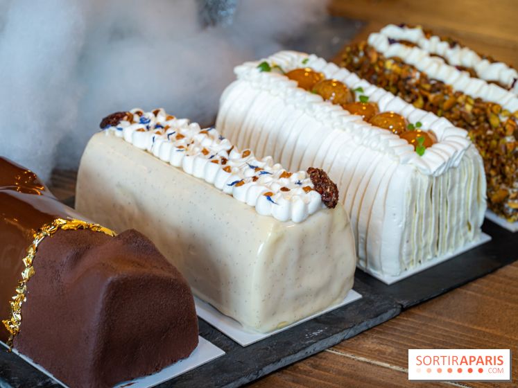 Les bûches de Noël artisanales de Baiman's Cake à Montreuil - photos