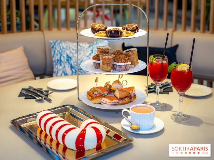 Le tea time de Noël et d'hiver du Printemps Haussmann 2025 - 2026 photos - A7C03232