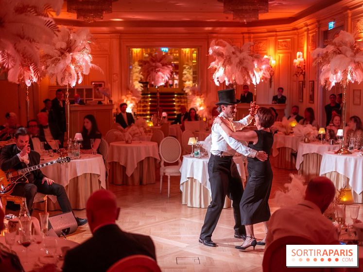 Soirée Gatsby au Ritz Paris, le dîner - spectacle exceptionnel - photos