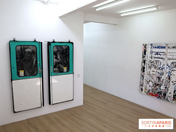 Vhils : nos photos de son exposition à la galerie Danysz à Paris - Seth Expo 12