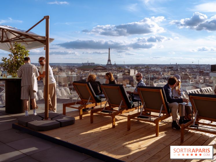Douce-heure, la terrasse en rooftop des Galeries Lafayettes - photos
