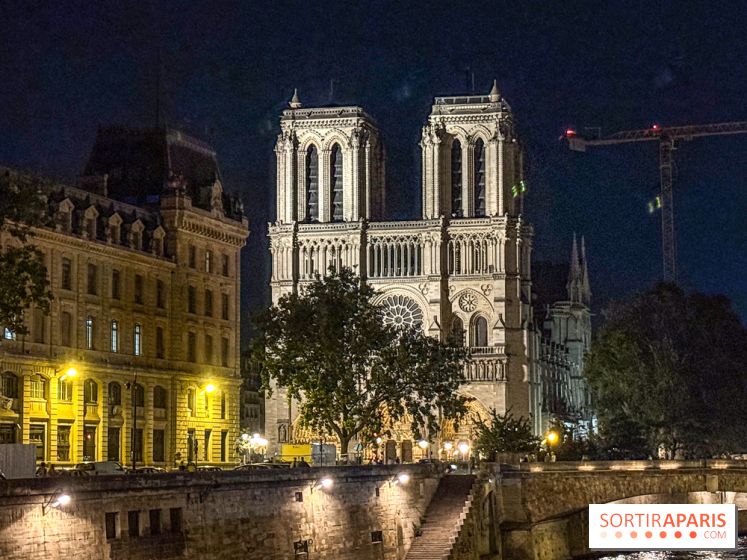 Paris la nuit - notre dame nuit
