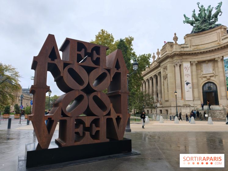Art Basel 2026 : Robert Indiana installe un Love Wall sur la place Clémenceau à Paris