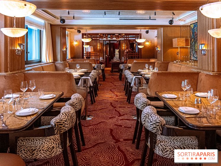 Doobie's : salle de restaurant aux banquettes et tables dressées