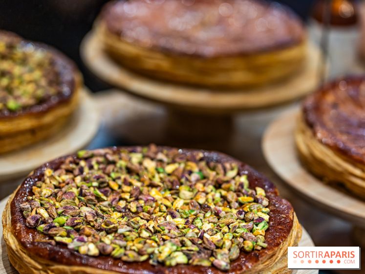 Les galettes des Rois frangipane Amande et Pistache chez Jardin Sucré 2024