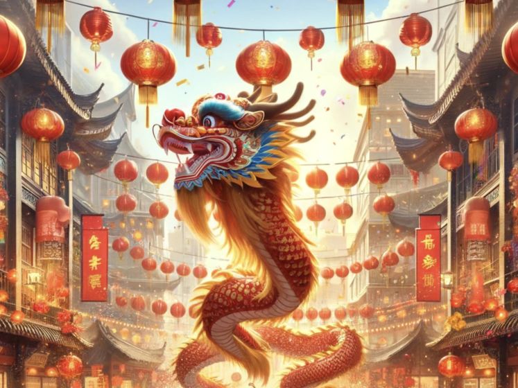 Le Défilé du Nouvel an Chinois à Asnières-sur-Seine 