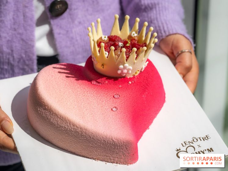 Le gâteau Reine de cœur de Fête des Mères par Lenôtre & Shy'm pour Princesse Margot