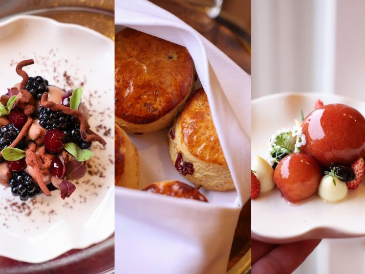 Le tea time de Noël 2024 de Lucas Carton par Sylvain Goujon