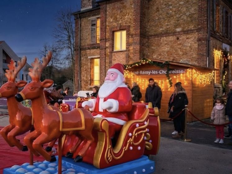 Ce Marché de Noël des Yvelines propose danse aérienne, manège et ateliers créatifs