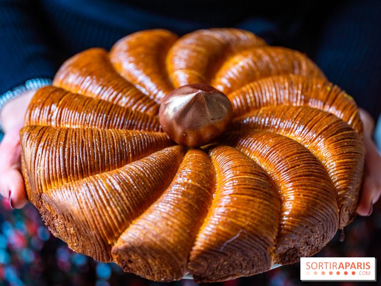 La sublime galette des Rois du Lutetia spéciale noisette