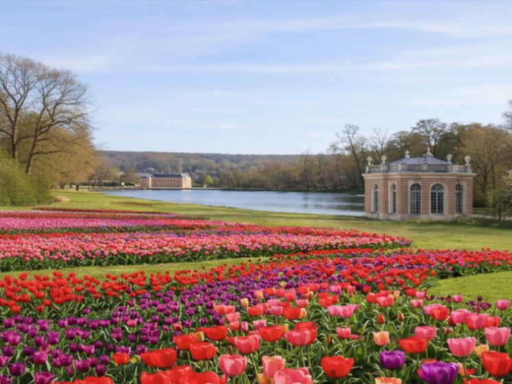 La Journée de la Tulipe au Château de Dampierre en Yvelines